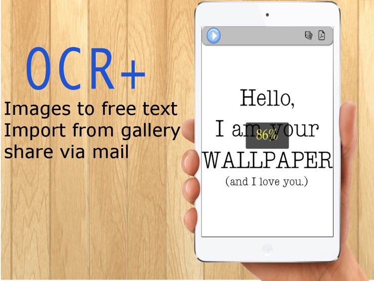 OCR+ - Image to text converter, PDF documents to text screenshot-3