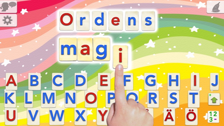 Swedish Word Wizard - Talking Movable Alphabet + Spelling Tests screenshot-0