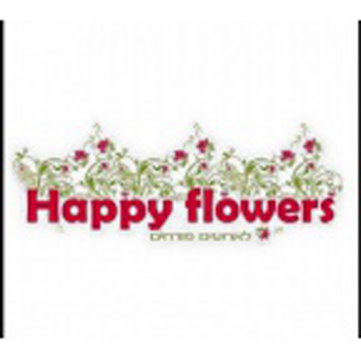 Happy flowers wedup icon