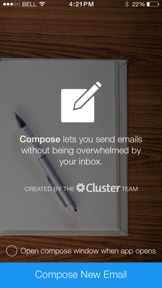 Compose - Send email without distraction screenshot