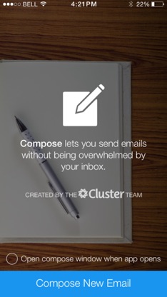 Compose - Send email without distraction screenshot 1