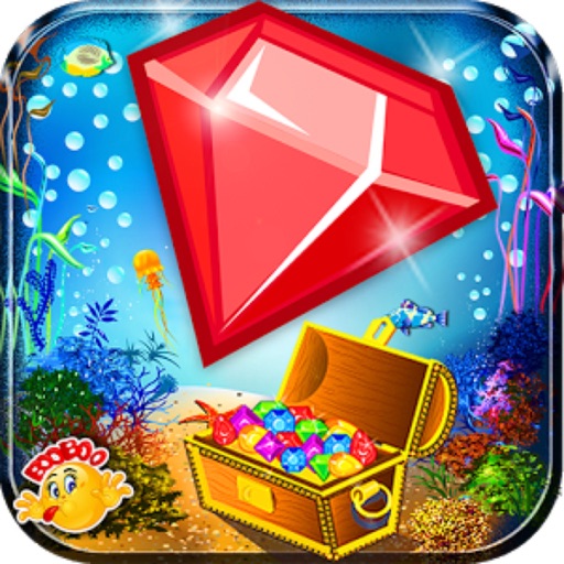 Diamond mania -The best match 3 puzzel game for kids and family icon