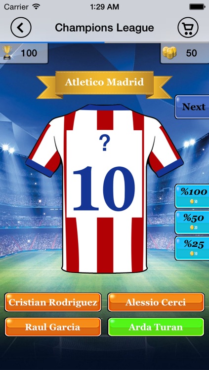 Guess Football Player - Jersey Quiz