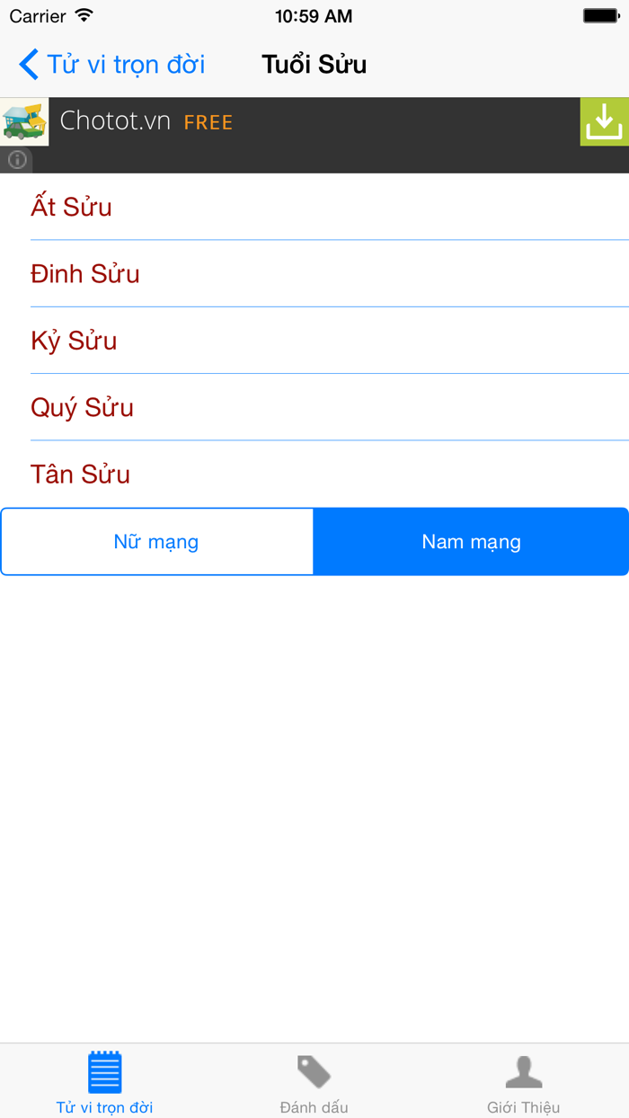 Tử vi trọn đời - Tử vi 2015