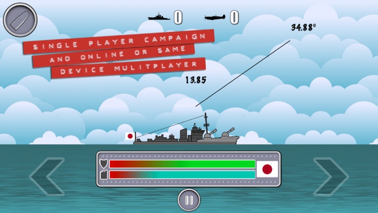 Bowman Battleship - Artillery Campaign & Online Multiplayer