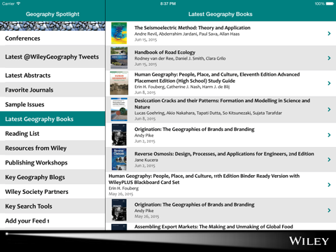 Geography Spotlight iPad screenshot