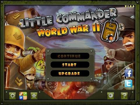 Screenshot #4 pour Little Commander - World War II TD