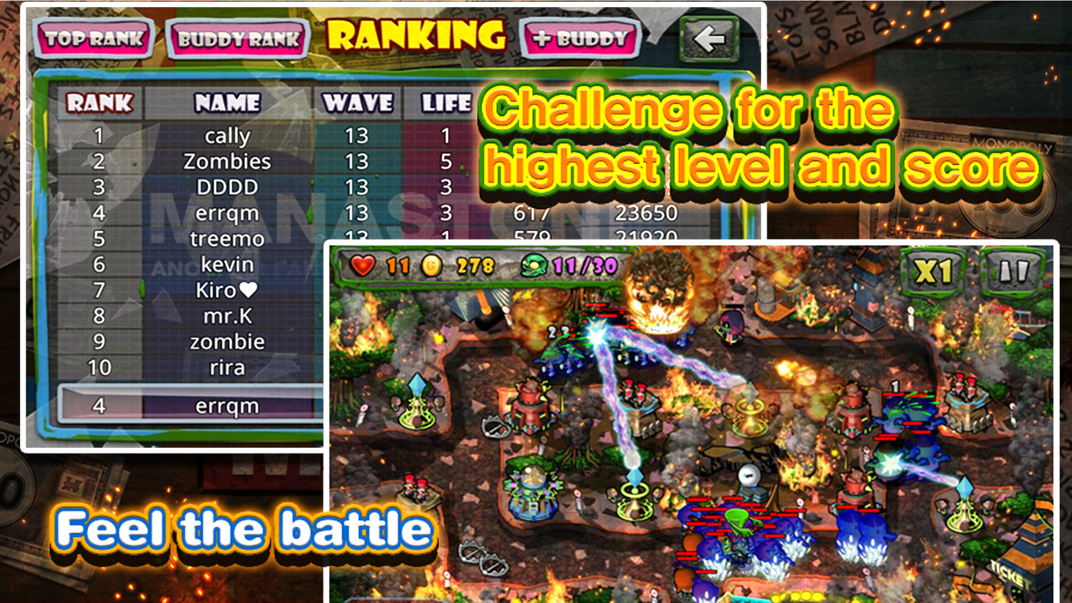 Zombies vs Toys screenshot 4