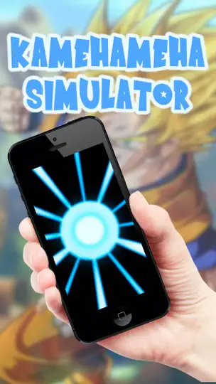 Capture d'écran de Power Simulator - DBZ Dragon Ball Z Edition - Make Kamehameha, Final Flash, Makankosappo And Kienzan sur iPhone 1