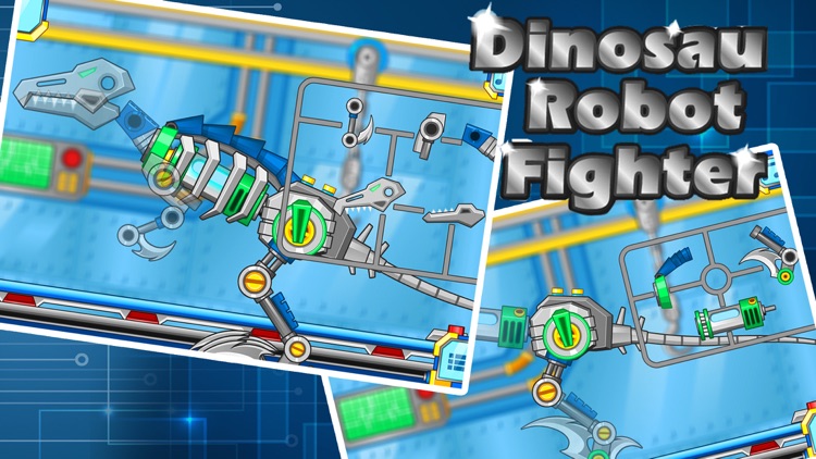 Dinosaur Robot Fighter