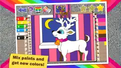 Colorful math Free «Christmas and New Year» — Fun Coloring mathematics game for kids to training multiplication table, mental addition, subtraction and division skills! iPhone image 2