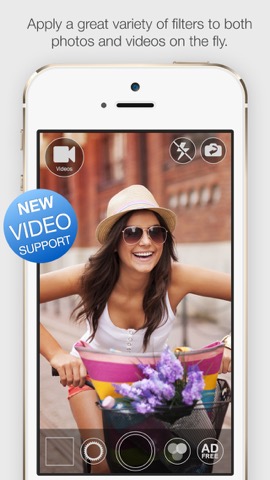 PhotoVideo Cam - Storeの最速カメラによる、ライブフォトエフェクトとビデオエフェクトのおすすめ画像1