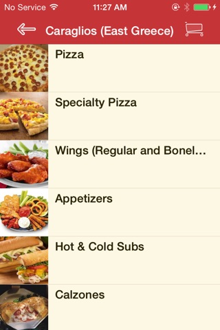 Caraglio's Pizza screenshot 2