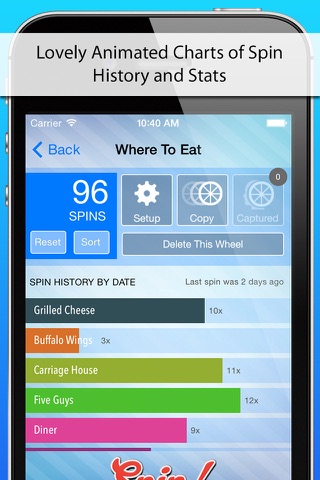 SpinnyWheel screenshot 2