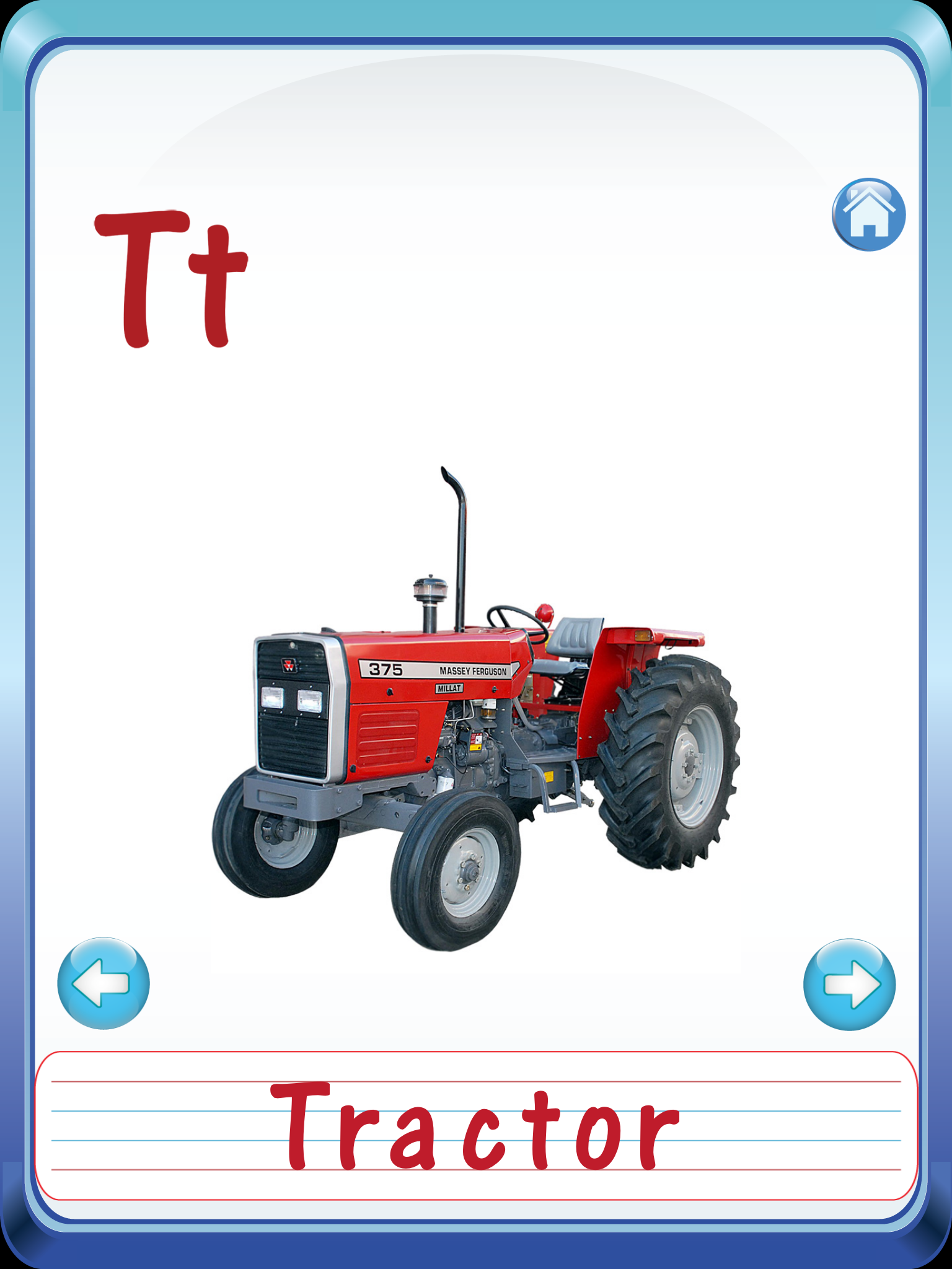Kids Vehicles ABC Alphabets Flash Cards screenshot 8