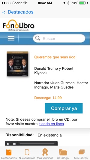 FonoLibro - Audiolibros en Español(圖2)-速報App
