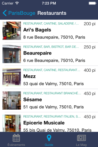 ParisBouge screenshot 3