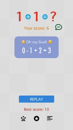 Simple Math 1+1=? screenshot 1