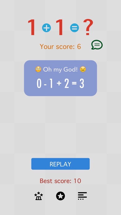 Screenshot #1 pour Simple Math 1+1=?