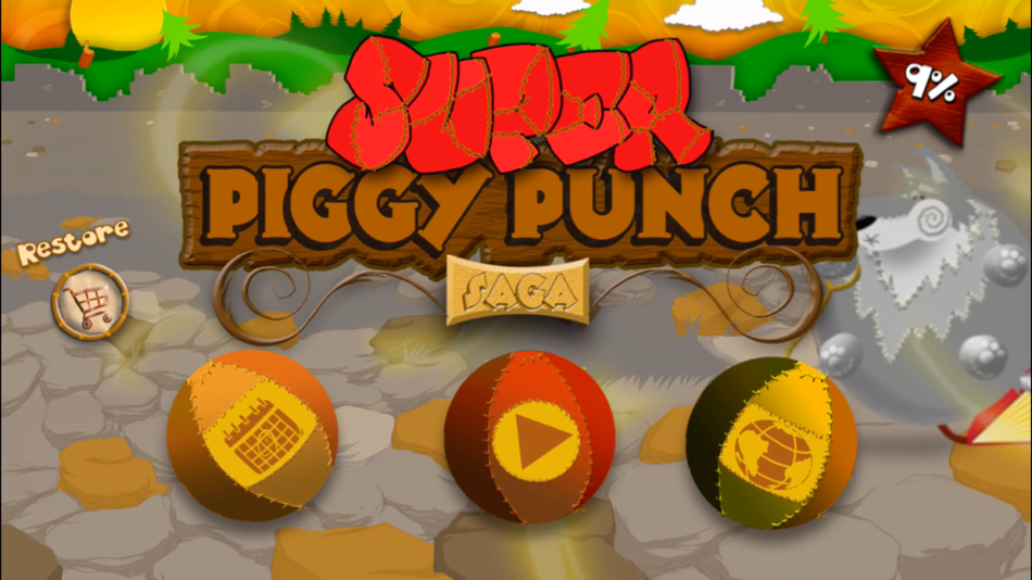 #5. Piggy Punch - Super Crazy Wacky Runner! (iOS) 由: Workhorse Bytes