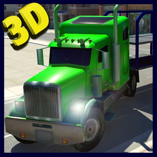 Car Transporter Trucker Parking Simulator - Drive cargo truck on the real highway and enjoy simulation Icon