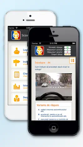 Game screenshot Scoala Auto - Chestionare auto mod apk
