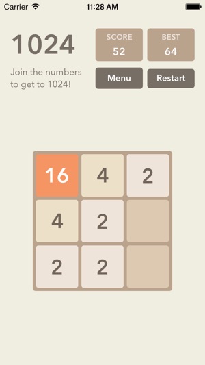 2048 - 3x3 4x4 5x5 Edition截图