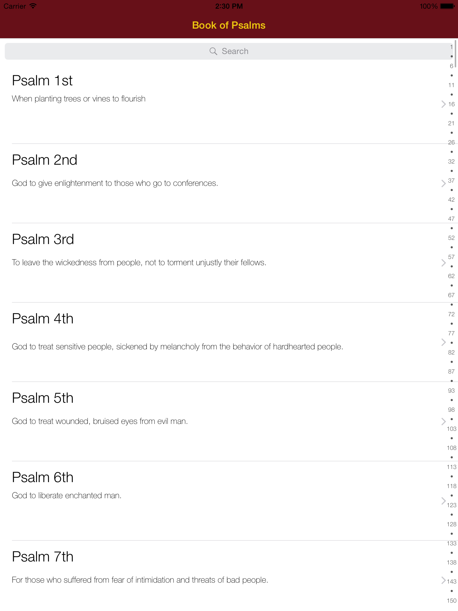 Book of Psalms Orthodox