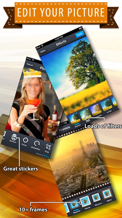 Picture Blur - Hide face, wipe skin, erase pimple from portrait, intensity adjusting. Share on facebook, instagram and Photoshop for likes