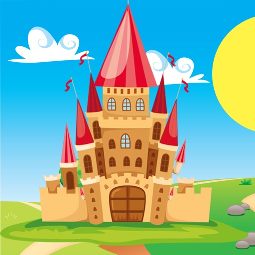 A Fairy Tale Learning Game for Children: learn with princess, wizard, knight & horse Icon