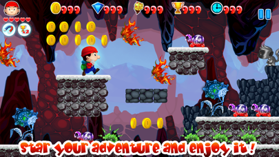 Jake Adventures - the best platform game Screenshot