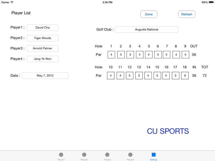 Scorecard7 for Group