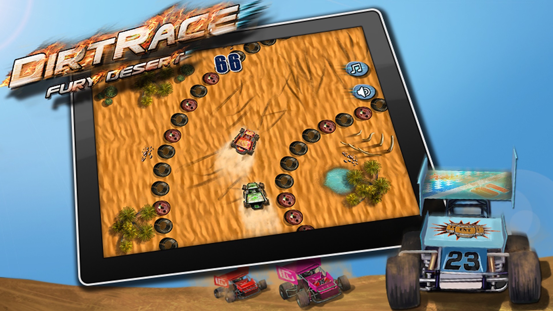 Dirt Race Fury Desert FREE