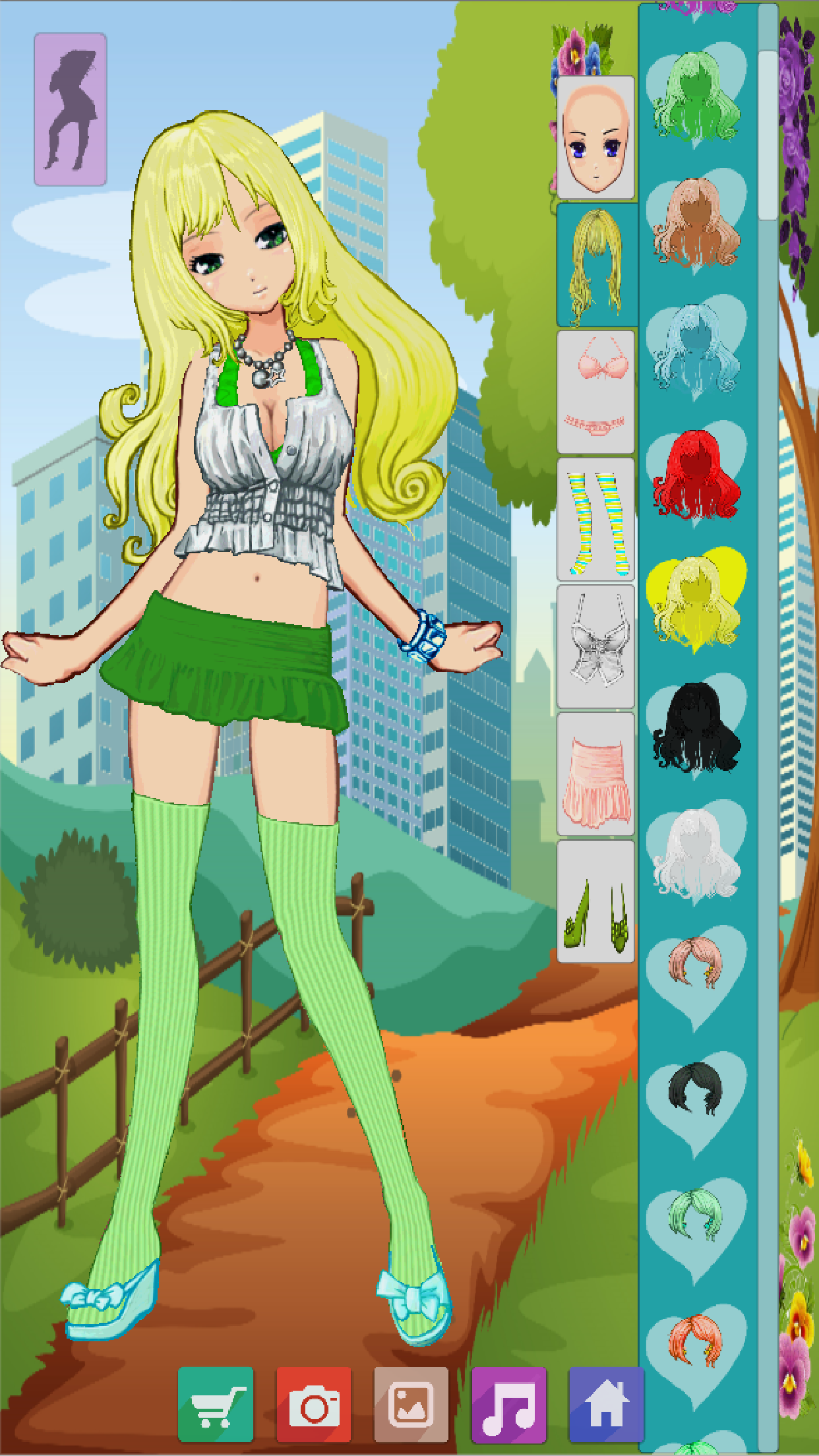 Anime Dress Up - Cute Fashion screenshot 4