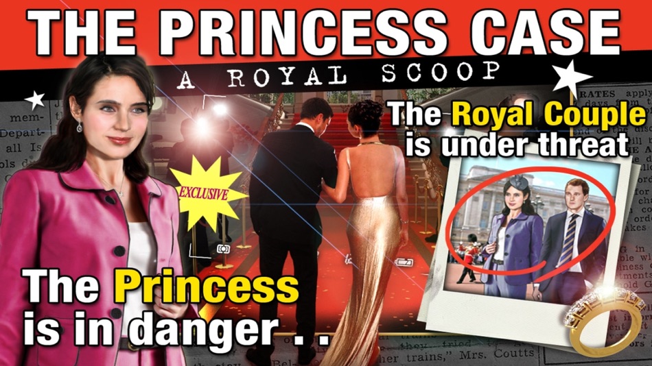 #1. The Princess Case - A Royal Scoop - A Hidden Object Adventure (iOS) By: Microids