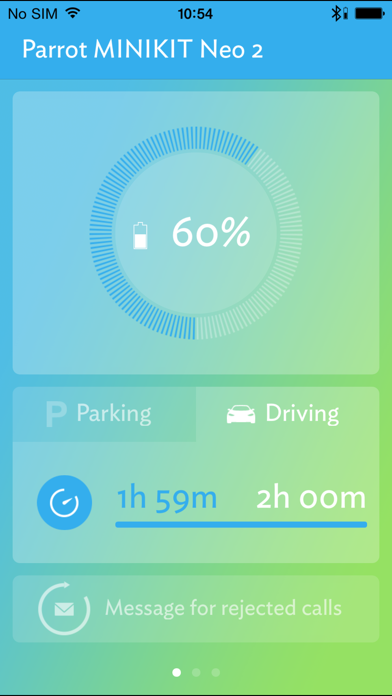 Parrot MINIKIT Neo 2 screenshot