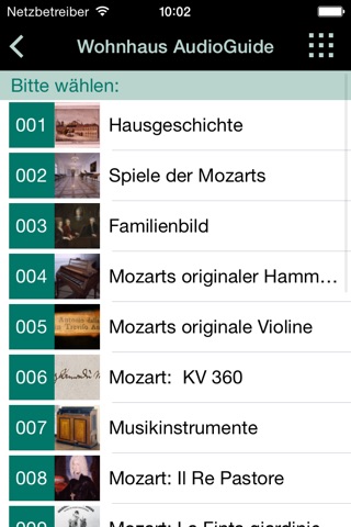 Mozart Wohnhaus AudioGuide screenshot 2