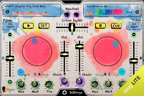 deej - Mesa de mezclas para DJ. Edición Loops & Efectos