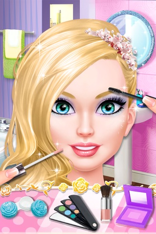 Little Miss Beauty Salon: Fashion Doll First Date - Girls Makeover Games screenshot 2