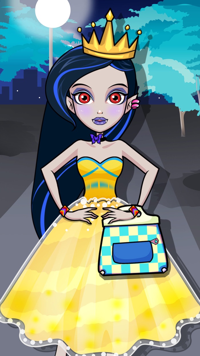 Monster Girl High School Fashion - Haunted Makeover