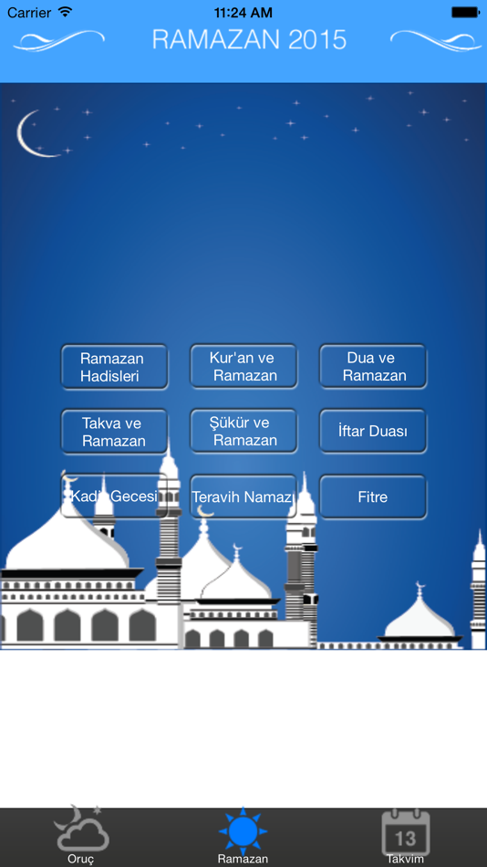 Ramazan ve Imsakiye 2015 - 1.1 - (iOS)