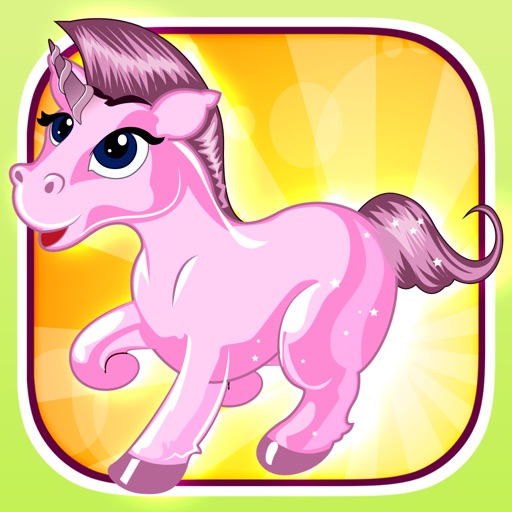 A Little Unicorn Magic Star Run ULTRA - Cute Pony Horse Game for Kid-s & Girl-s icon