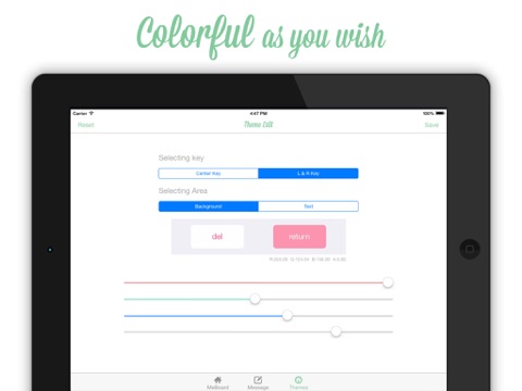 Screenshot #6 pour Meboard - Short Message Keyboard