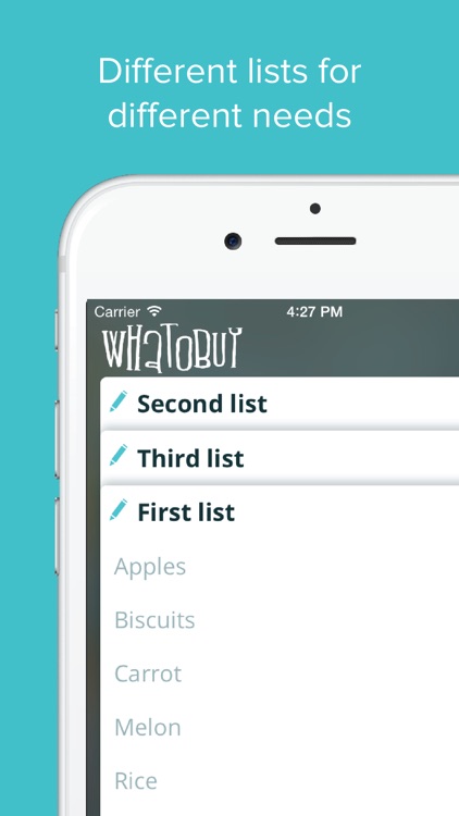 WhaToBuy – your grocery Shopping List Free