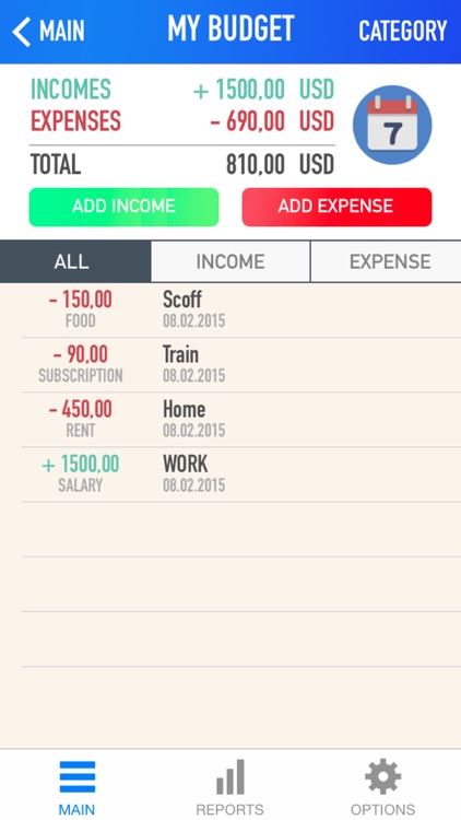 The My Expenses