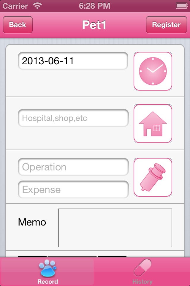 ペットメモ screenshot 3