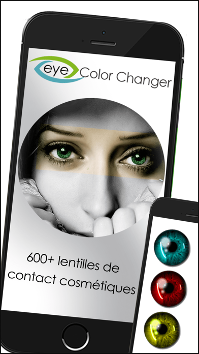 Screenshot #1 pour Couleur des yeux Changeur - Outil de maquillage, Changer la couleur des yeux