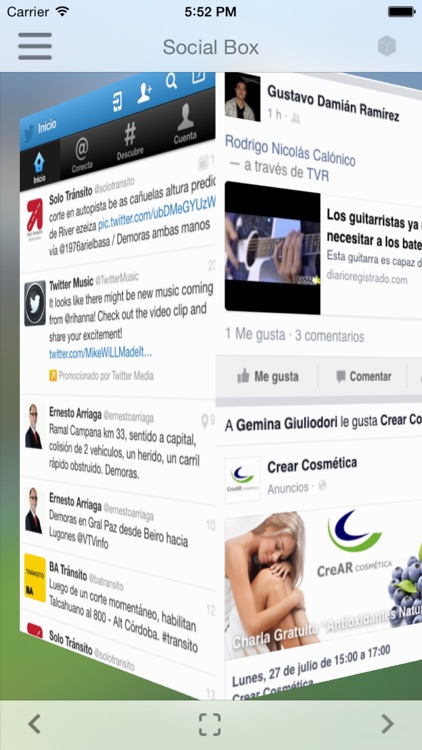 Social Apps Browser
