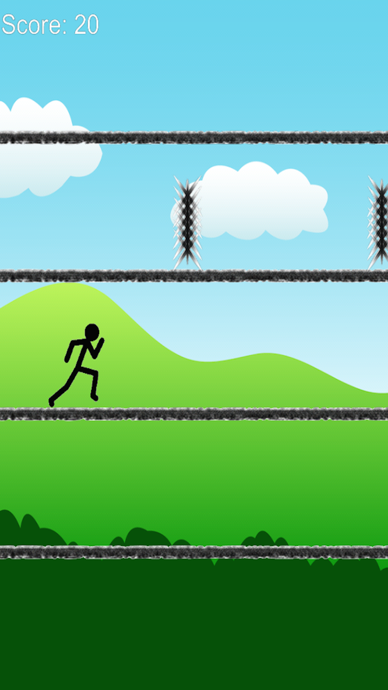 A long way - stickman jump and run free screenshot 2