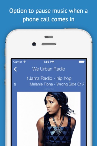 We Urban Radio - The best hip hop radio stations in one screenshot 3
